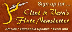 Sign up for our Flute Newsletter